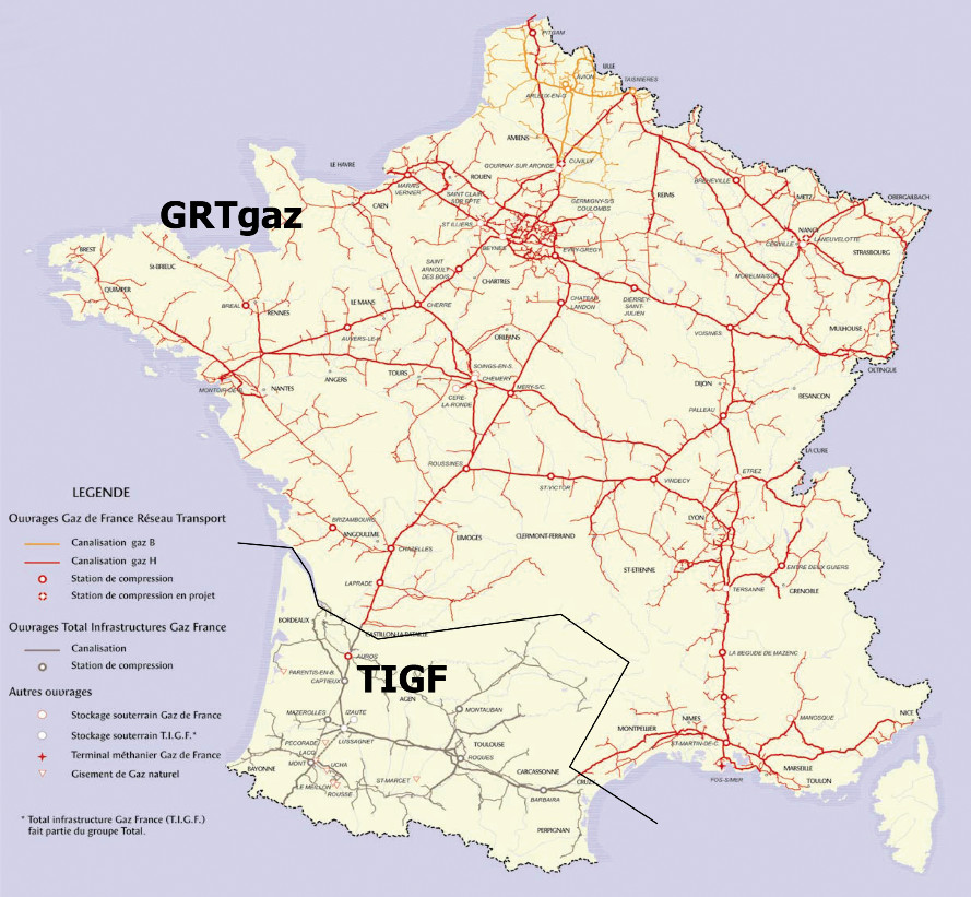 Extraction-production, Transport Et Distribution Du Gaz Naturel | GRDF ...